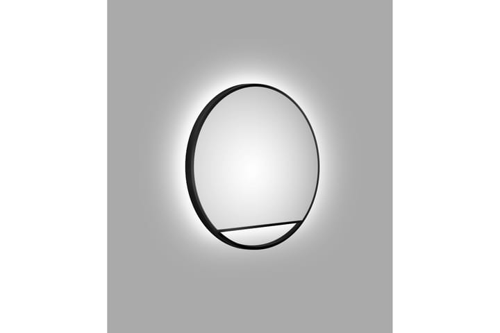 Peili Linka 60 cm - Musta - Peili - Kylpyhuoneen peilit - Kylpyhuonepeili valaistuksella