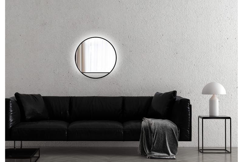 Peili Linka 60 cm - Musta - Sisustustuotteet - Peili