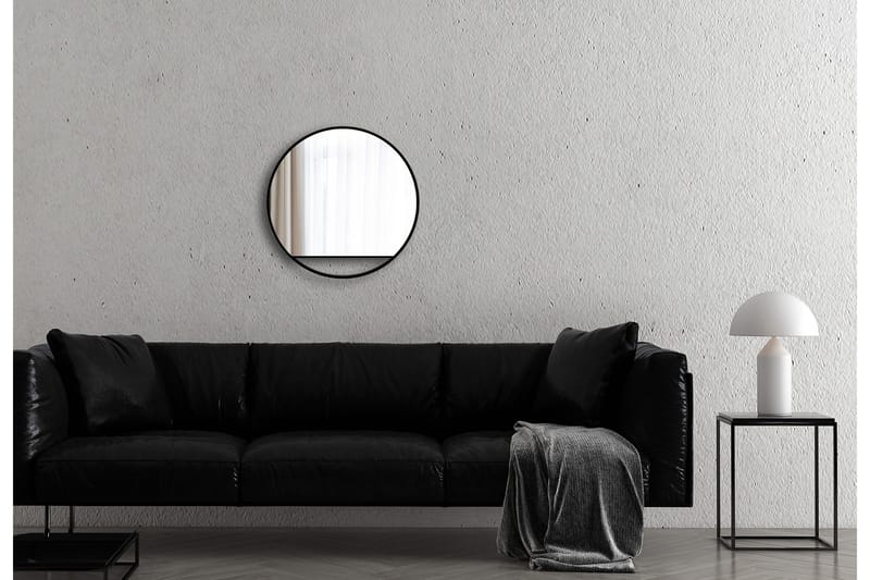 Peili Linka 60 cm - Musta - Sisustustuotteet - Peili