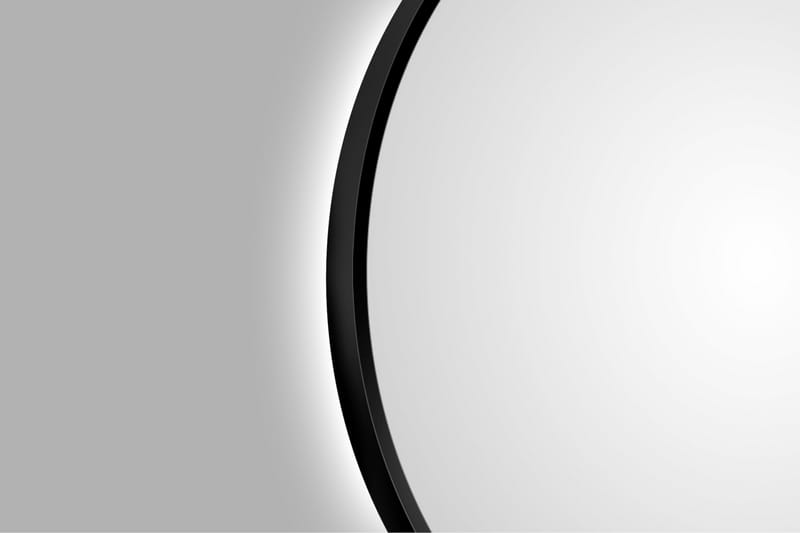Peili Linka 80 cm - Musta - Sisustustuotteet - Peili