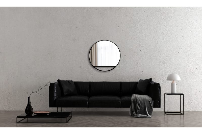 Peili Linka 80 cm - Musta - Sisustustuotteet - Peili
