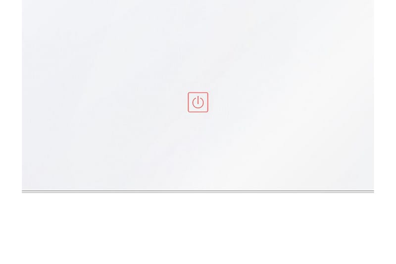 Peili Luisito LED 70x90 cm - Hopea - Sisustustuotteet - Peili