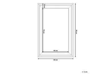 Peili Lunel 61 cm - Sisustustuotteet - Peili