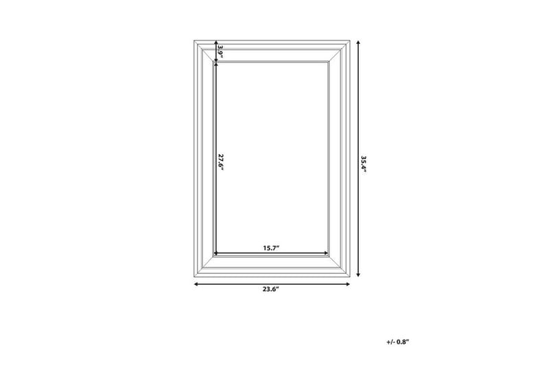 Peili Lunel 61 cm - Peili - Eteispeili - Seinäpeili