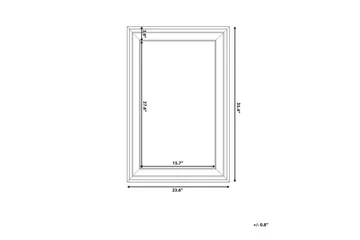 Peili Lunel 61 cm - Sisustustuotteet - Peili