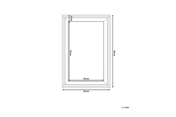 Peili Lunel 61 cm - Sisustustuotteet - Peili