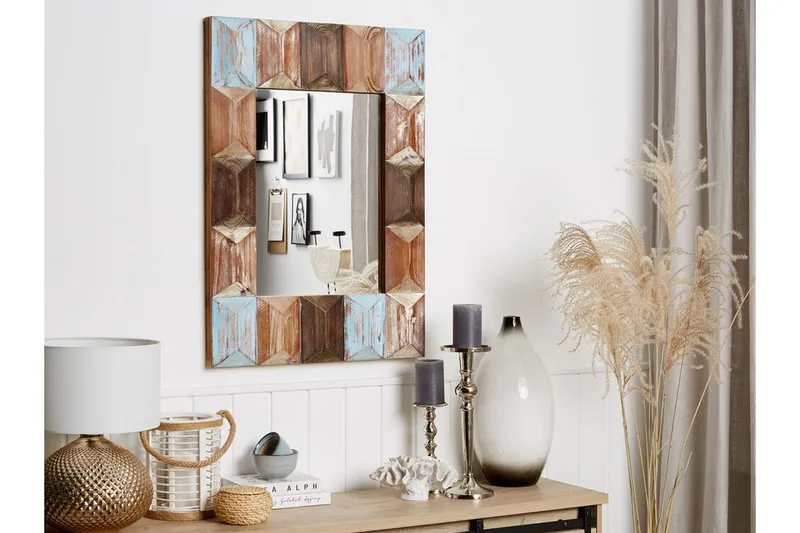 Peili Maruata 63x90 cm - Monivärinen - Sisustustuotteet - Peili