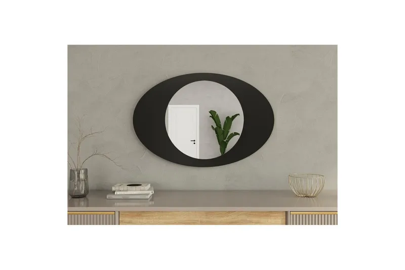 Peili Masatoshi Musta - Musta - Sisustustuotteet - Peili