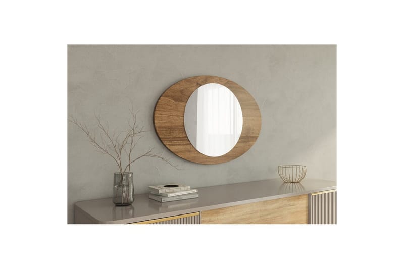 Peili Masatoshi Pähkinäpuu - Pähkinäpuu - Sisustustuotteet - Peili