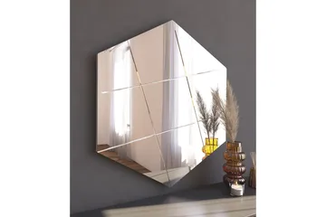 Peili Nady 70 cm Suorakaide - Valkoinen - Sisustustuotteet - Peili