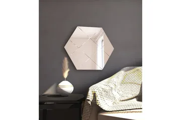 Peili Nady 70 cm Suorakaide - Valkoinen - Sisustustuotteet - Peili