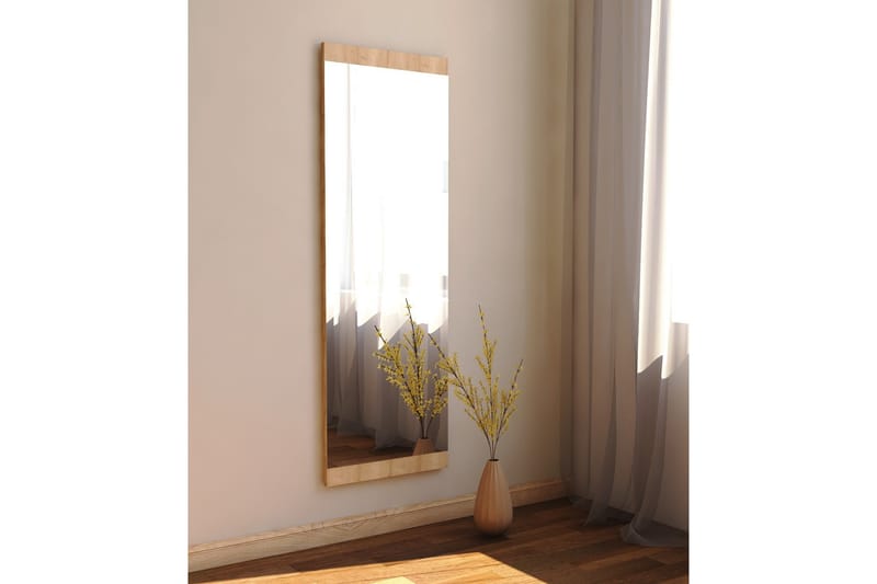 Peili Neom 40 cm Suorakaide - Puu/Luonnonväri - Sisustustuotteet - Peili