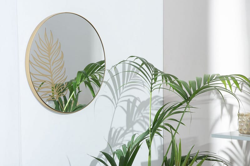 Peili Nolberto Pyöreä 57 cm, Kulta