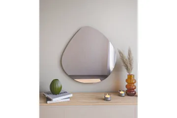 Peili Omilo 60 cm Epäsymmetrinen - Musta - Sisustustuotteet - Peili