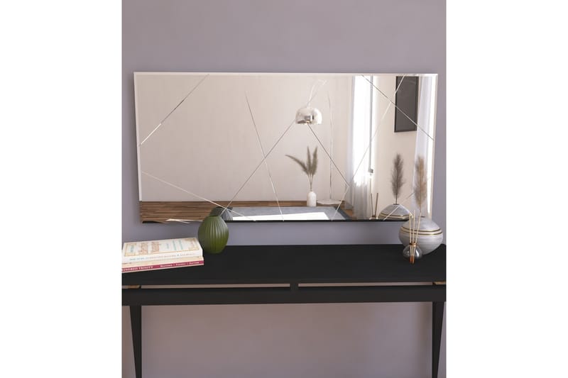 Peili Relsa 60 cm Suorakaide - Valkoinen - Sisustustuotteet - Peili