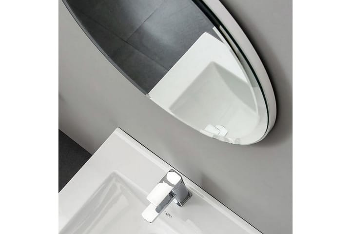 Peili Roa 110 cm - Valkoinen - Peili - Kylpyhuoneen peilit - Kylpyhuonepeili valaistuksella