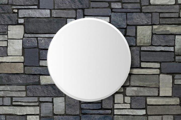 Peili Roa 70 cm - Valkoinen - Kylpyhuoneen peilit - Peili - Kylpyhuonepeili valaistuksella