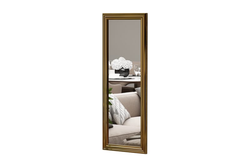 Peili Rube 40 cm Suorakaide - Kulta - Sisustustuotteet - Peili