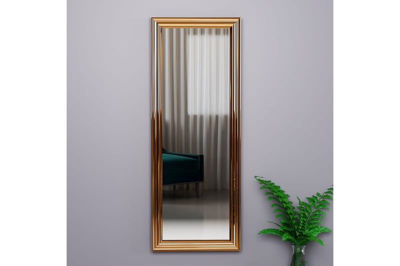 Peili Rube 40 cm Suorakaide - Pronssi - Sisustustuotteet - Peili