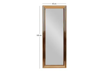 Peili Rube 40 cm Suorakaide - Pronssi - Sisustustuotteet - Peili