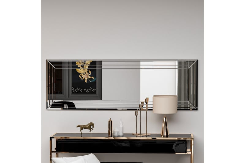 Peili Rupan 40 cm Suorakaide - Valkoinen - Sisustustuotteet - Peili