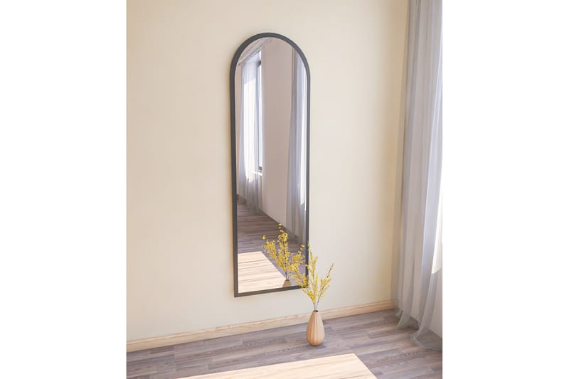 Peili Rusele 50 cm Suorakaide - Musta - Sisustustuotteet - Peili