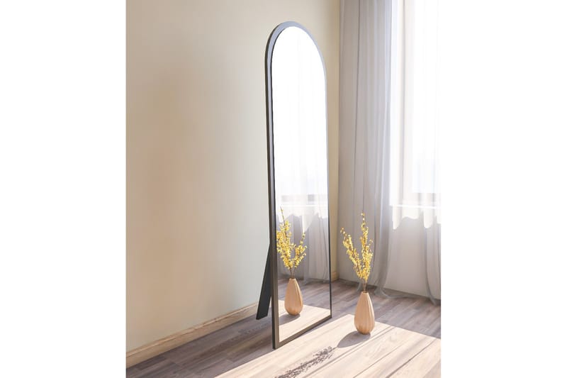 Peili Rusele 50 cm Suorakaide - Musta - Sisustustuotteet - Peili