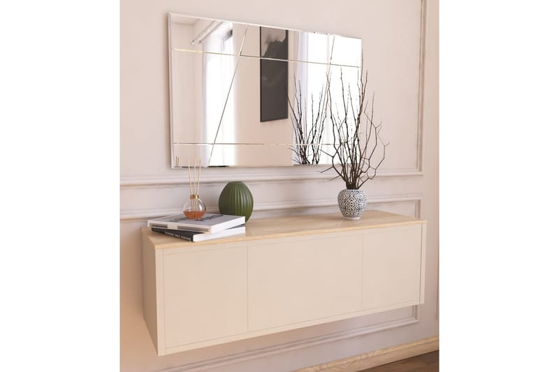 Peili Sachi 50 cm Suorakaide, Valkoinen