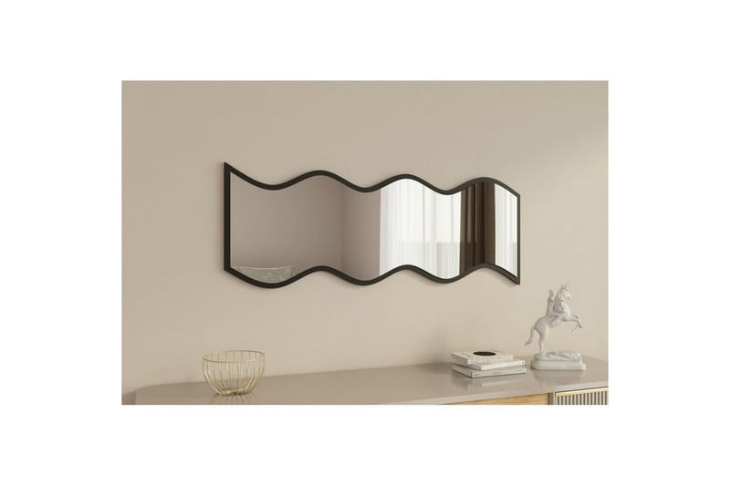 Peili Safidon Valkoinen / Musta - Valkoinen / Musta - Sisustustuotteet - Peili