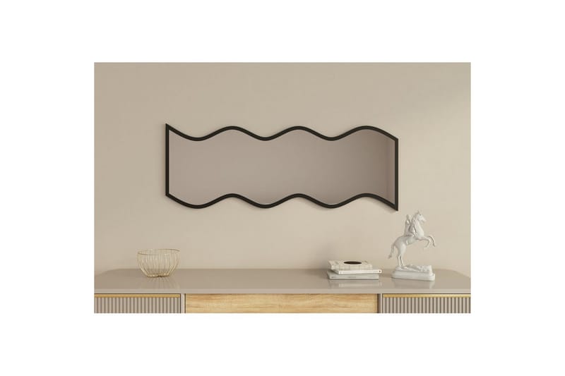 Peili Safidon Valkoinen / Musta - Valkoinen / Musta - Sisustustuotteet - Peili