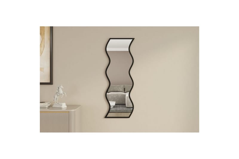 Peili Safidon Valkoinen / Musta - Valkoinen / Musta - Sisustustuotteet - Peili