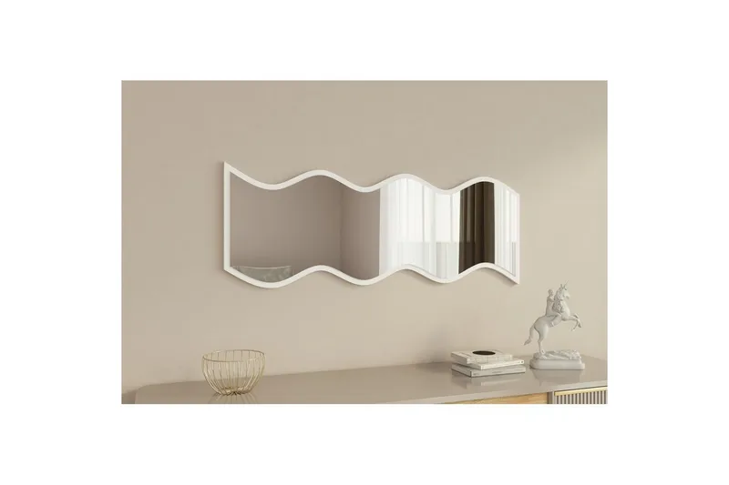 Peili Safidon Valkoinen - Valkoinen - Sisustustuotteet - Peili