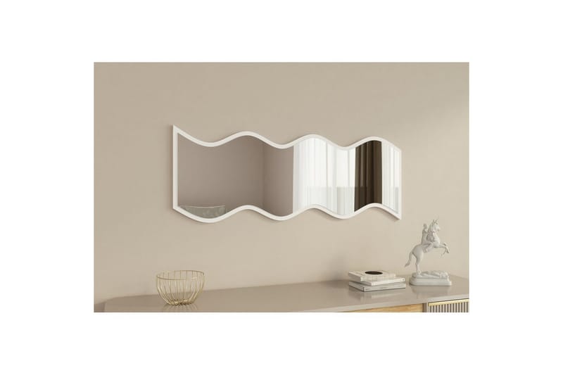 Peili Safidon Valkoinen - Valkoinen - Sisustustuotteet - Peili