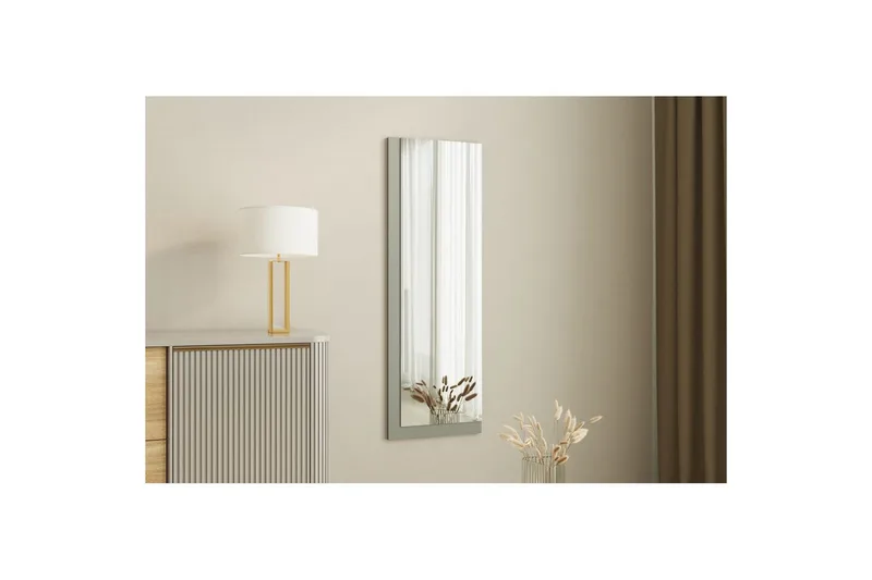 Peili Sudariya Valkoinen / Antrasiitti - Valkoinen / Antrasiitti - Sisustustuotteet - Peili