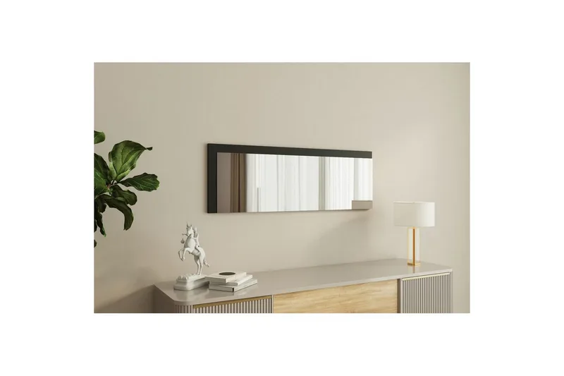 Peili Sudariya Valkoinen / Musta - Valkoinen / Musta - Sisustustuotteet - Peili