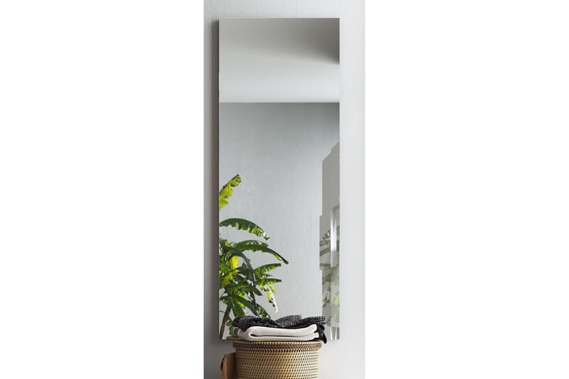 Peili Tabor 50x110 cm Seinäkiinnitys Suorakaide - Valkoinen - Sisustustuotteet - Peili