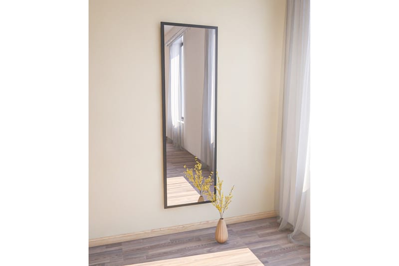 Peili Tessari 50 cm Suorakaide - Musta - Sisustustuotteet - Peili