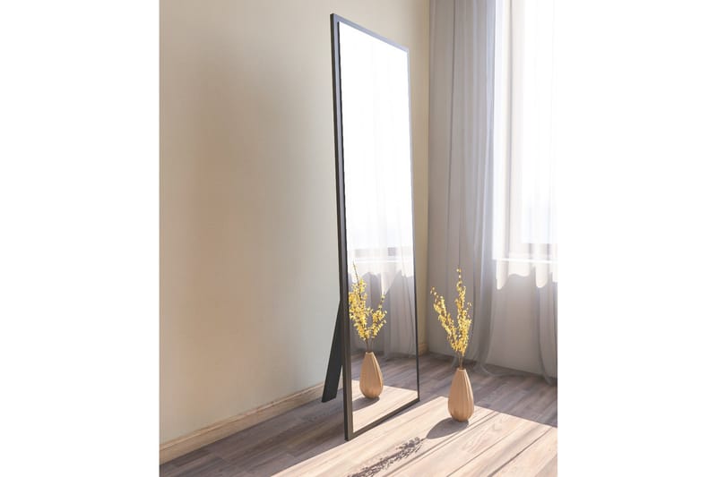 Peili Tessari 50 cm Suorakaide - Musta - Sisustustuotteet - Peili