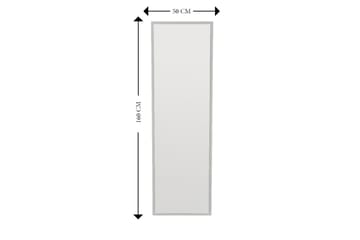 Peili Tessari 50 cm Suorakaide - Valkoinen - Sisustustuotteet - Peili