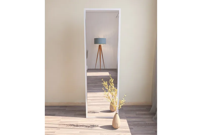 Peili Tessari 50 cm Suorakaide - Valkoinen - Sisustustuotteet - Peili