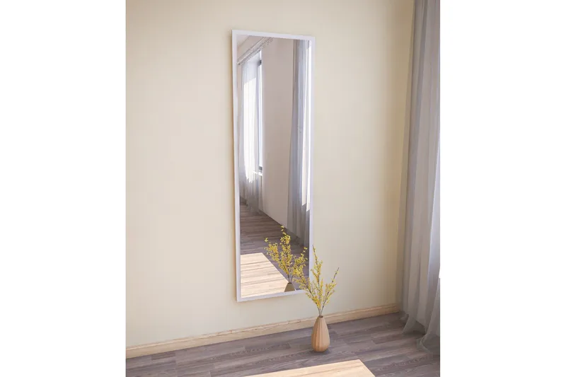 Peili Tessari 50 cm Suorakaide, Valkoinen