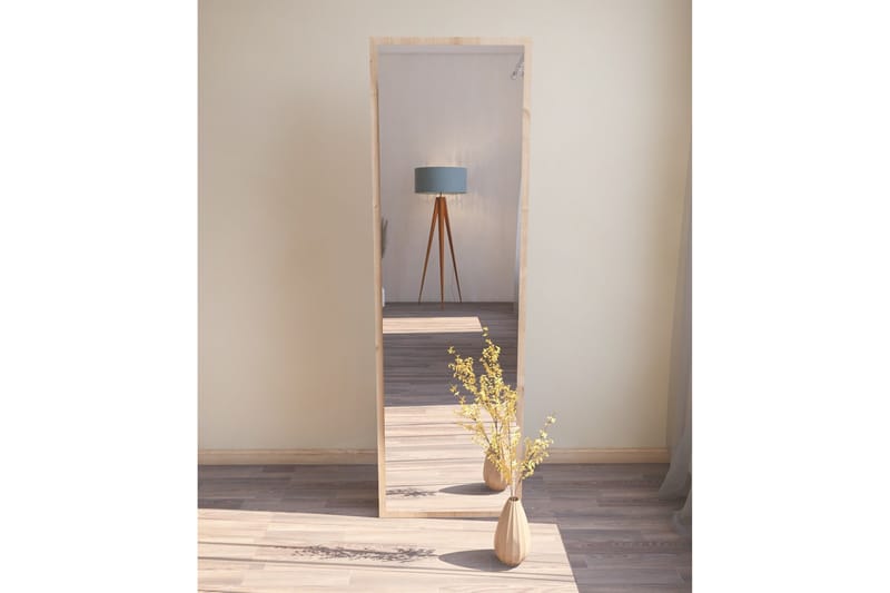 Peili Tessari 50 cm Suorakaide - Puu/Luonnonväri - Sisustustuotteet - Peili
