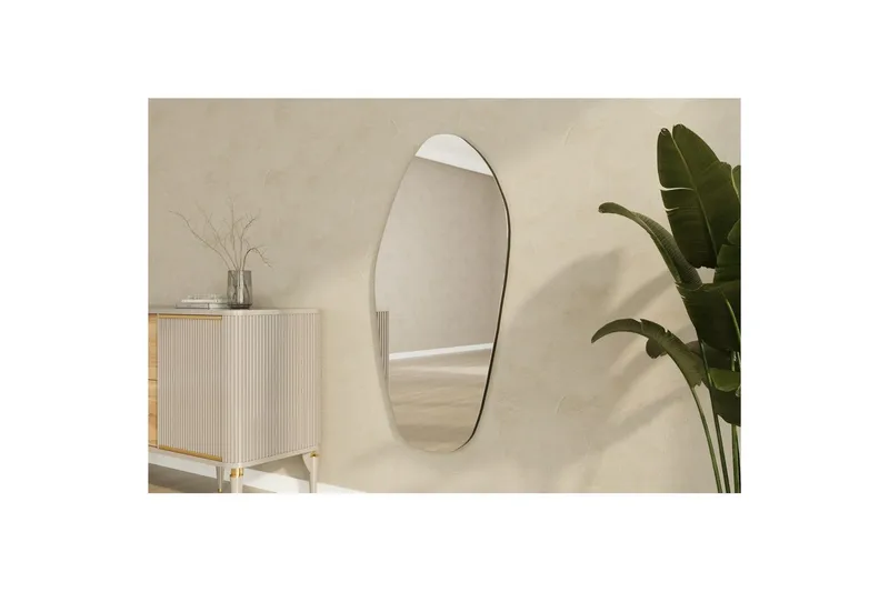 Peili Ticomanra musta - Musta - Sisustustuotteet - Peili