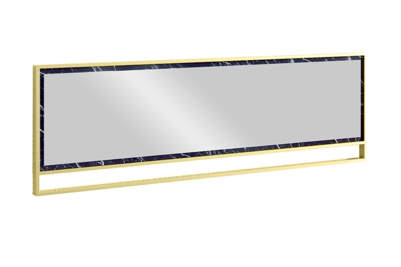 Peili Uchytil 122 cm - Kulta/Musta - Sisustustuotteet - Peili