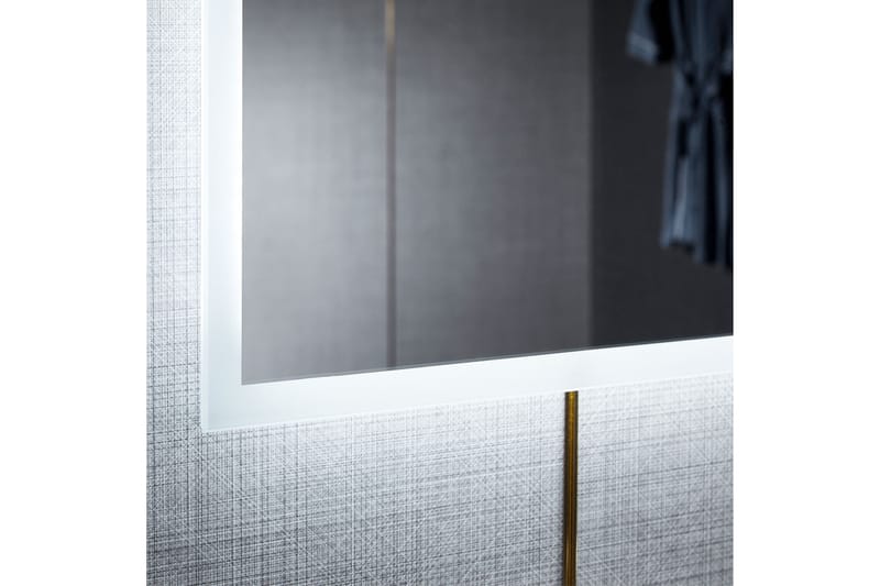 Peili Valaistuksella Suuri 80x140 cm Hopea - Lyfco - Sisustustuotteet - Peili