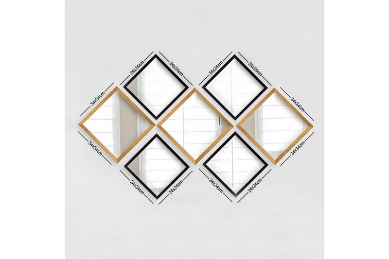 Peili Velservrook, Kulta/Hopea/Musta