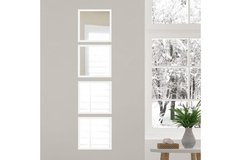 Peili Velservrook - Valkoinen/Hopea - Sisustustuotteet - Peili