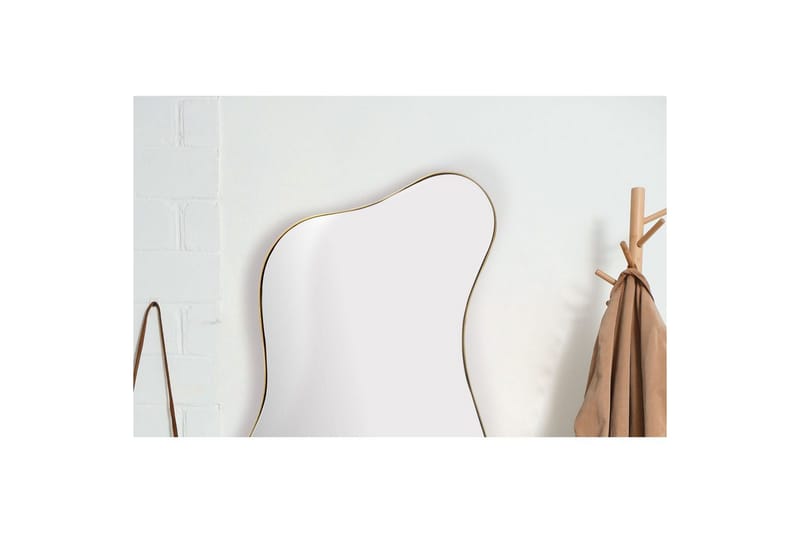 Peili Wohnling Epäkeskeinen metallikehys soikea 100 cm - Sisustustuotteet - Peili