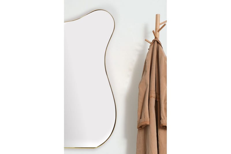 Peili Wohnling Epäkeskeinen metallikehys soikea 100 cm - Sisustustuotteet - Peili