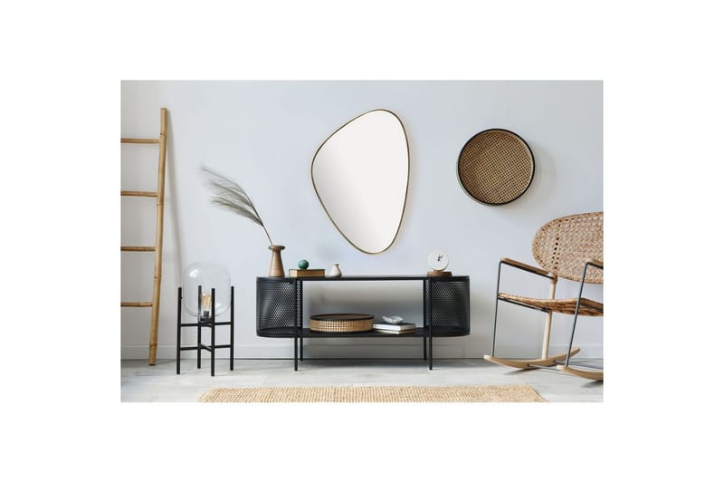 Peili Wohnling Epäkeskeinen metallikehys soikea 70 cm - Sisustustuotteet - Peili